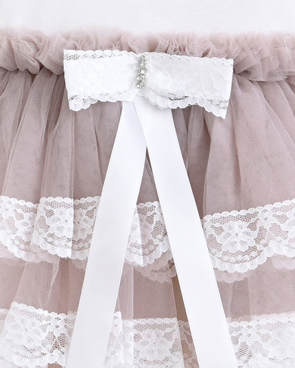 kids atelier tulleen Purple Briony Tulle Dress