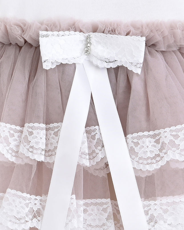 kids atelier tulleen Purple Briony Tulle Dress
