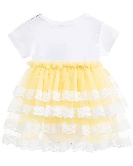 kids atelier tulleen Yellow Briony Tulle Dress