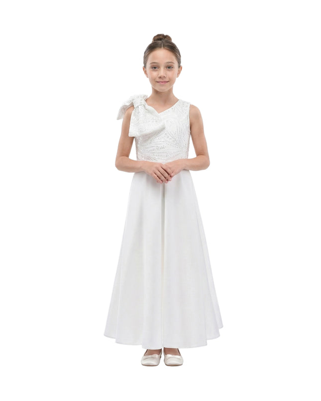 Kidsatelier-tulleen-White-Theia-Bow-Embellished-Dress