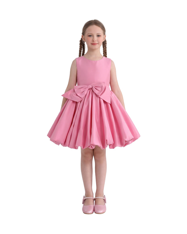 kids atelier tulleen Rose Kalina Tulle Pleated Dress