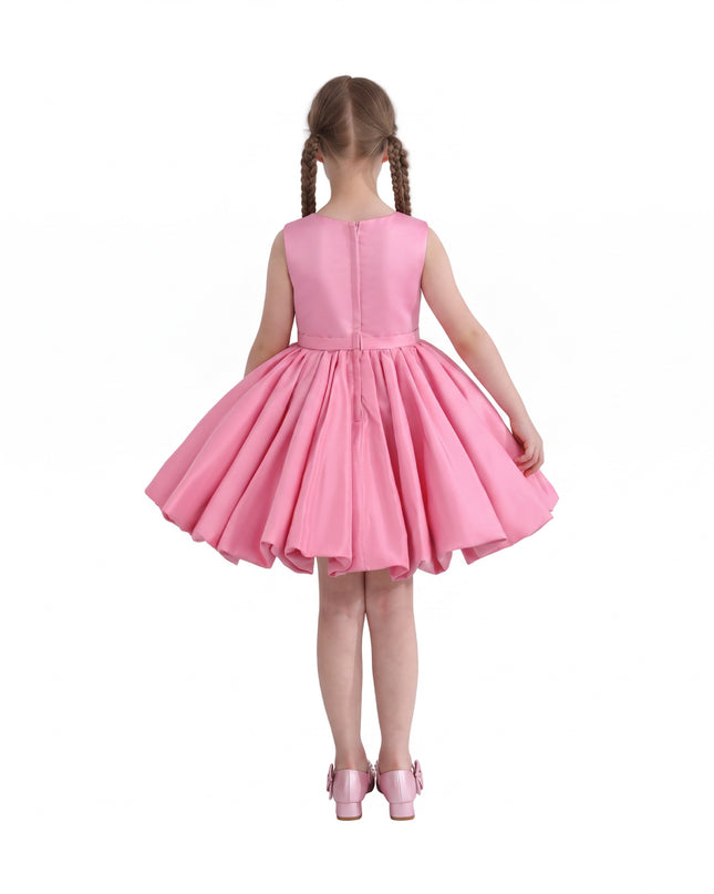 kids atelier tulleen Rose Kalina Tulle Pleated Dress