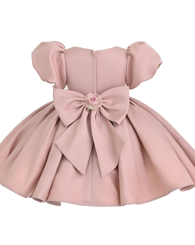 kids atelier tulleen Pink Verena Tulle Pleated Floral Dress