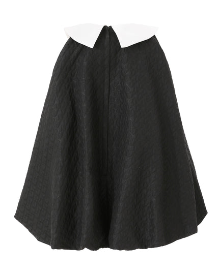 kids atelier tulleen Black Bow-Embellishment Dress