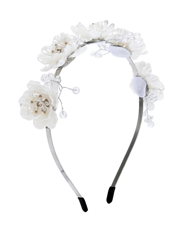 kids atelier tulleen Floral Embellished Headband