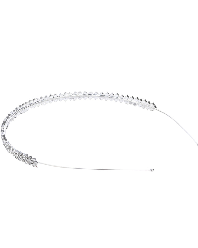 kids atelier tulleen Silver Crystal Row Headband