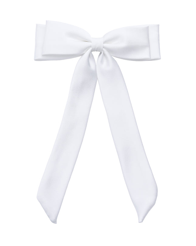 kids atelier tulleen Classic White Double-Layered Hair Clip