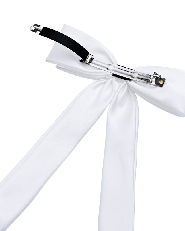 kids atelier tulleen Classic White Double-Layered Hair Clip