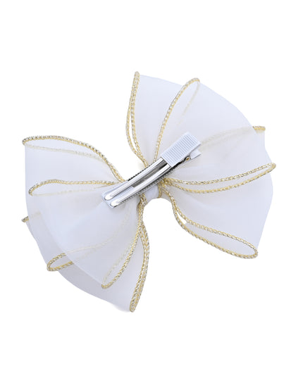 kids atelier tulleen Tulle Glitter Bow Hir Clip Set