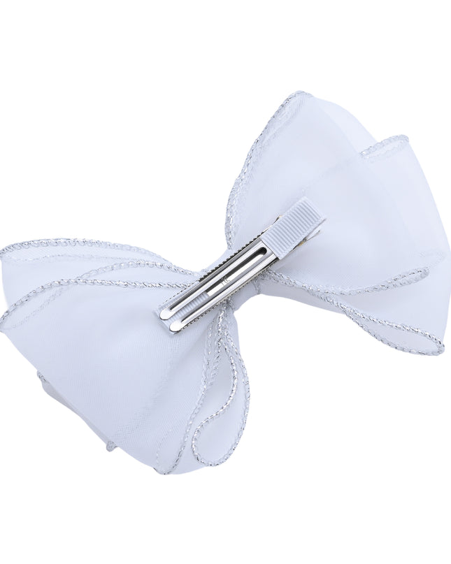 kids atelier tulleen Tulle Glitter Bow Hir Clip Set