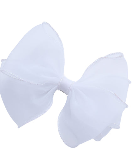 kids atelier tulleen Tulle Glitter Bow Hir Clip Set