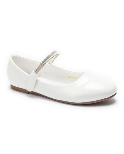 kids atelier tulleen White Celestia Ballet Flats