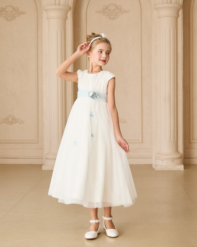 tulleen White Cavella Lace Dress