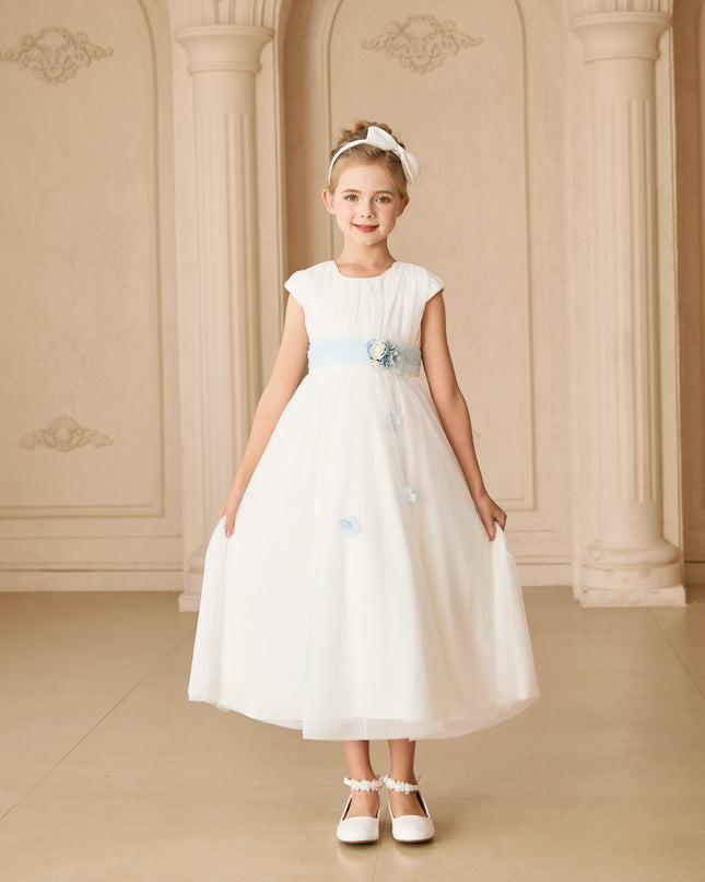 tulleen White Cavella Lace Dress