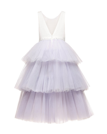 kids atelier tulleen Lavender Matilda Embellished Tulle Occasion Gown