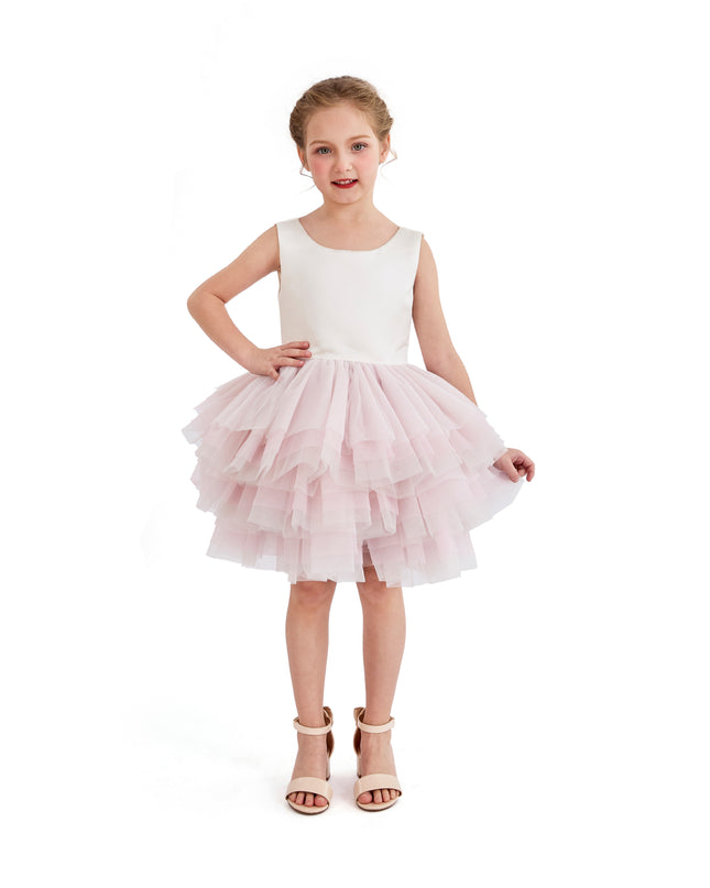 kids atelier tulleen Pink Selene Tulle Dress