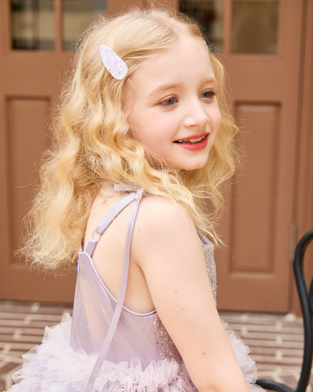 Lavender Liliana Sequin Tulle Dress