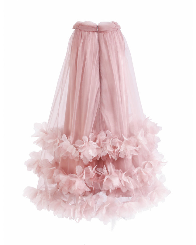 kids atelier tulleen Pink Elaris Floral Gown