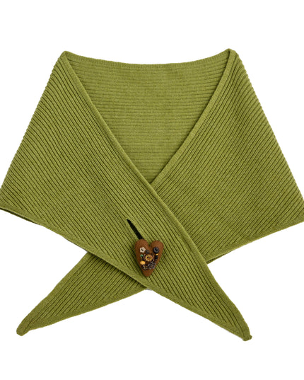 kids atelier tulleen Brown Wool Shawl Coat Set