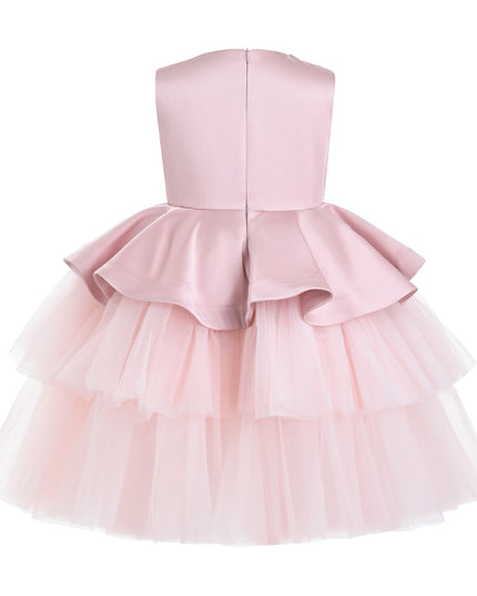 kids atelier tulleen Pink Fabiana Bow Dress