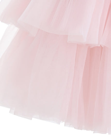 kids atelier tulleen Pink Fabiana Bow Dress