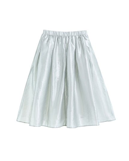 kidsatelier-tulleen-Metallic-Ruffle-Bow-Sleeveless-Top-Skirt-Set
