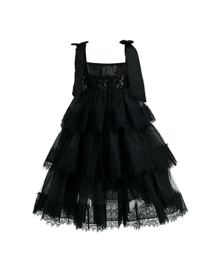 kidsatelier-tulleen-black-ruffle-sleeveless-bow-dress