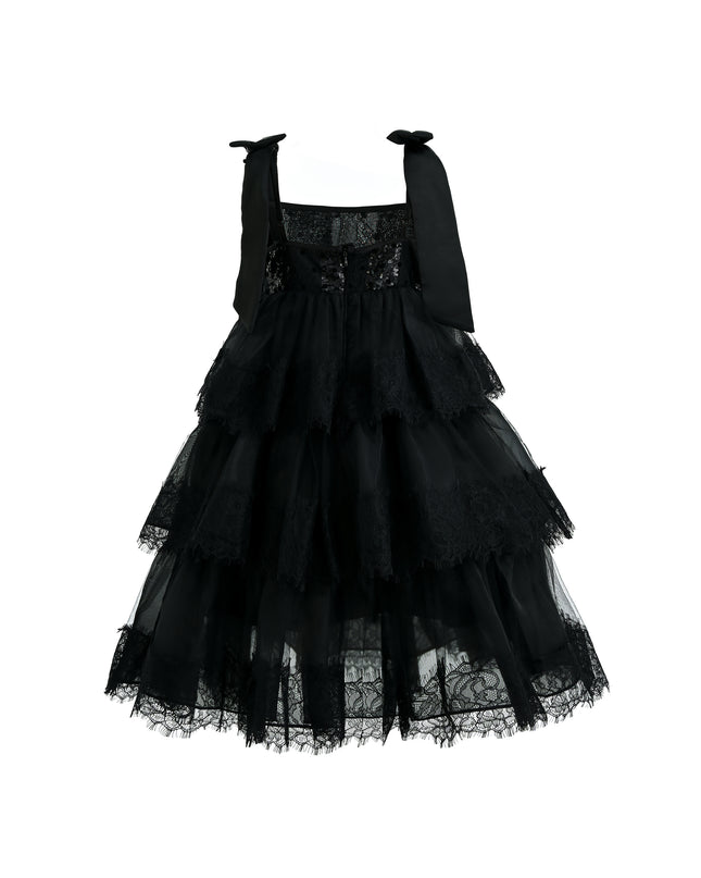 kidsatelier-tulleen-black-ruffle-sleeveless-bow-dress