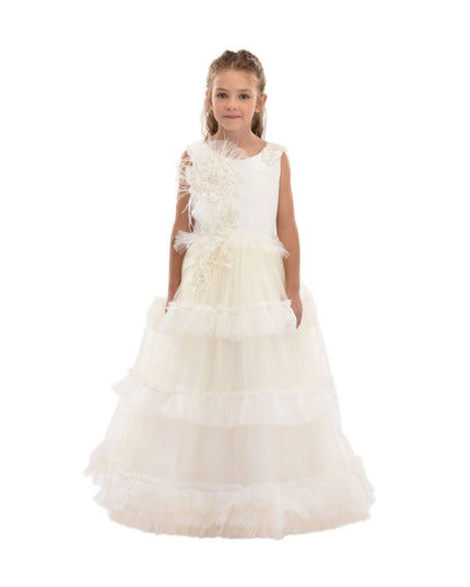 kidsatelier-tulleen-Off-White-Jasmine-Tulle-Dress