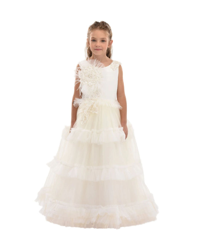 kidsatelier-tulleen-Off-White-Jasmine-Tulle-Dress
