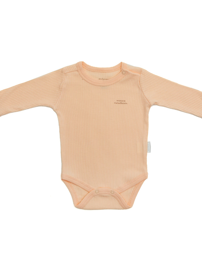 Andy Wawa-SALMON-Baby BODY MODAL NATURA-AC22206