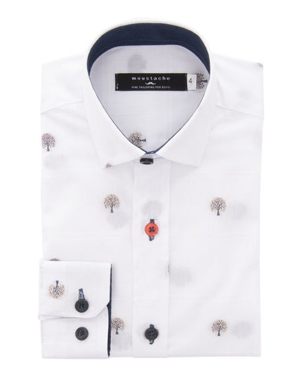 Moustache-2020-2 Maple Cotton Shirt-Shirts