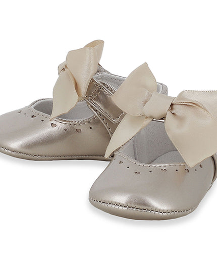 Mayoral-Dressy Mary Jane shoes-9687-34-Light gold