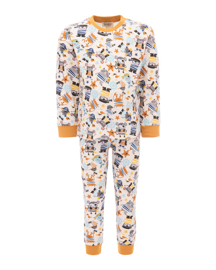 BANBLU-PIRATE CREW PRINT PJ SET-BB22014-BEIGE