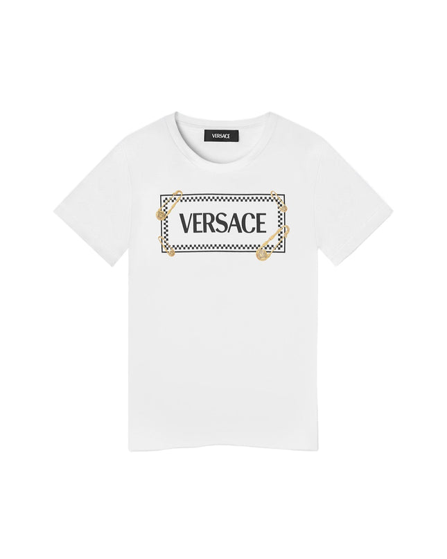 kidsatelier-versace-Safety-Pin-Logo-Kids-T-Shirt