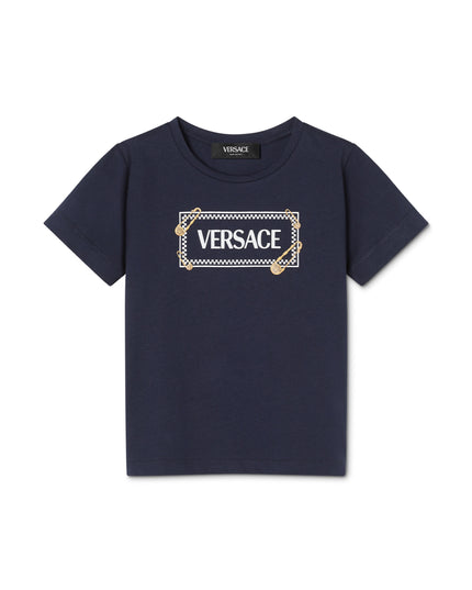 kidsatelier-versace-Safety-Pin-Logo-Kids-T-Shirt