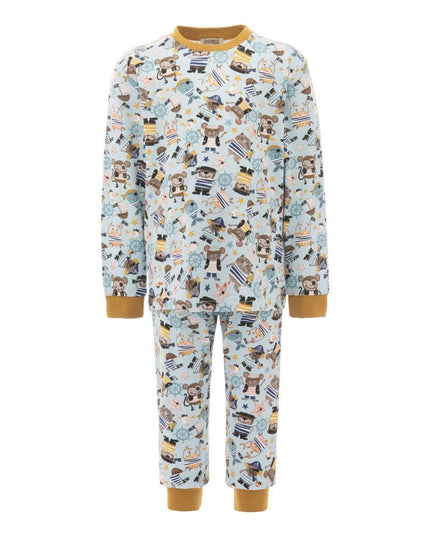 BANBLU-PIRATE CREW PRINT PJ SET-BB22008-BLUE