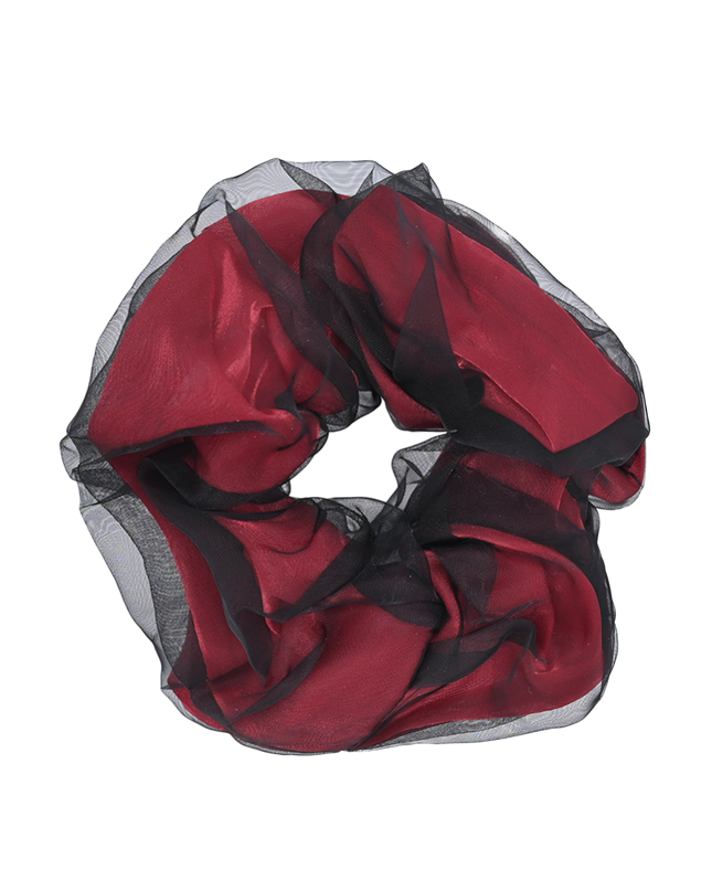 mimi tutu-MTPCS25003-Satin Tulle Scrunchie