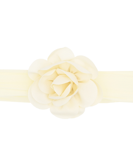 Mimi Tutu-MTHB4210163-Yellow-Elastic Baby Headband