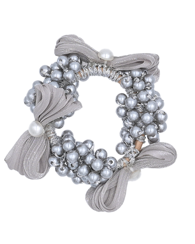mimi tutu-MTPCS25009-Round Ribbon Scrunchie