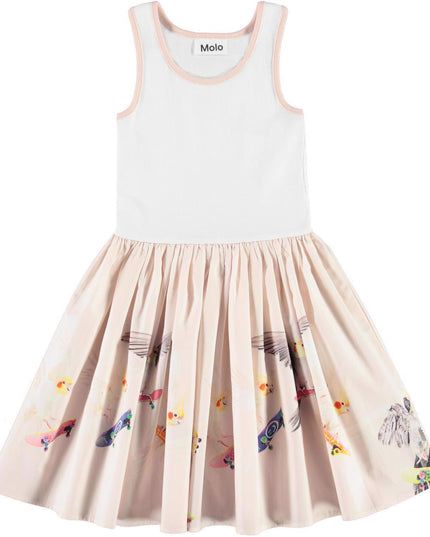 MOLO-CASSANDRA DRESS-2S22E124-6544-SKATE BORDER