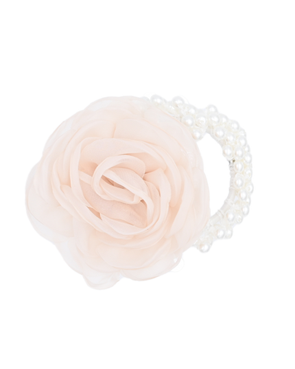 mimi tutu-MTPCS25001-Tulle Rose Scrunchie