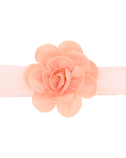 Mimi Tutu-MTHB4210163-Peach-Elastic Baby Headband