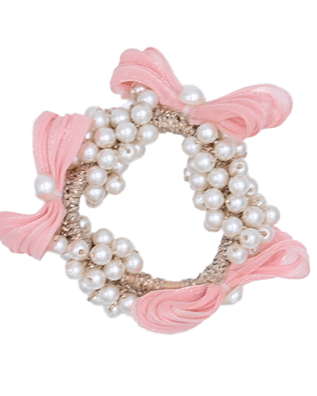 mimi tutu-MTPCS25009-Round Ribbon Scrunchie