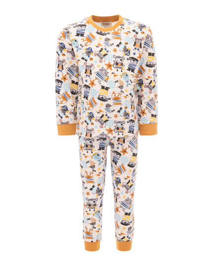 BANBLU-PIRATE CREW PRINT PJ SET-BB22014-BEIGE