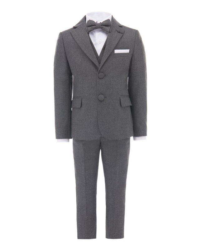 Moustache-7178-M-Grey-5 PCS Suit Set