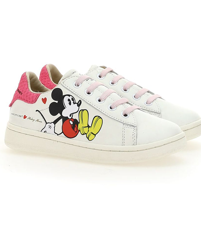MOA-MDK600-GALLERY 3D MOUSE PRINT BACK TAB PINK