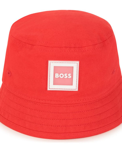 BOSS-BB-BRIGHT RED-BUCKET HAT-J01127-992