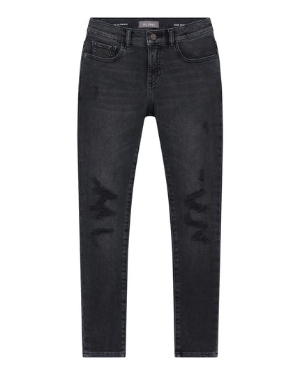 DL1961-JEANS-ZANE-4395-ONYX DISTRESSED (ULTIMATE)