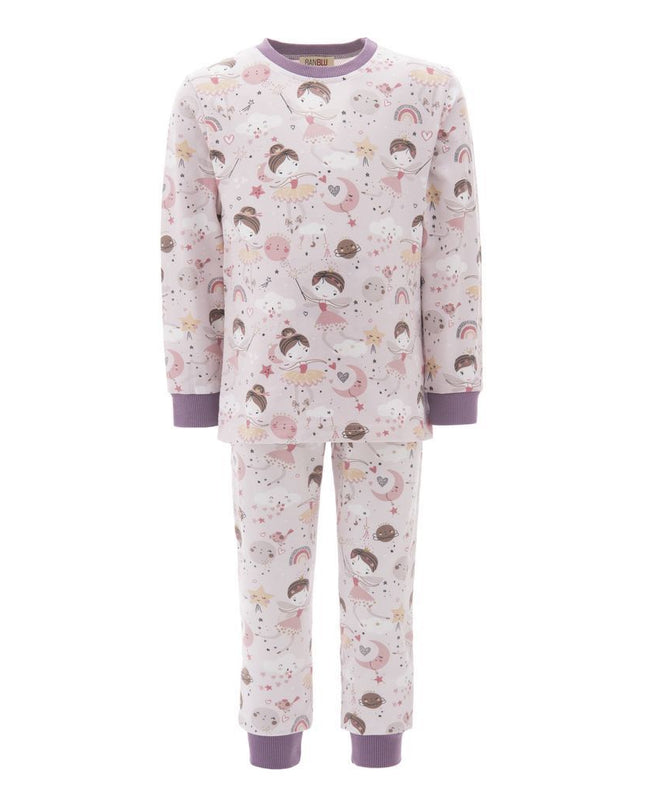 BANBLU-BALLERINA FAIRY PRINT PJ SET-BB22017-PINK